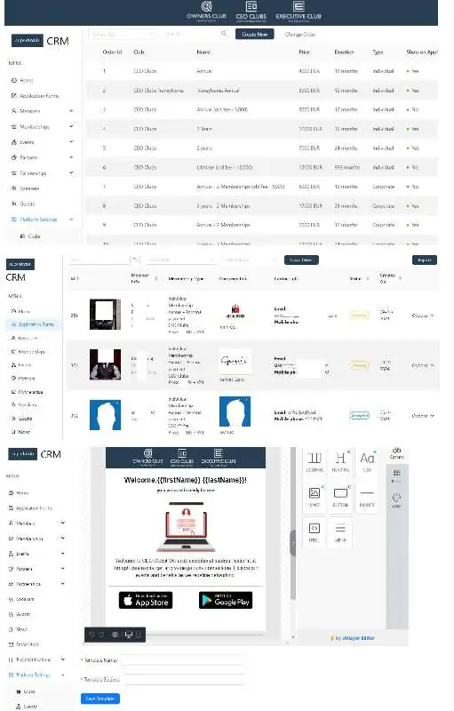 CEO Clubs screenshot